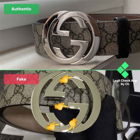 how to tell if gucci belt is real 2018|how to check Gucci belt.